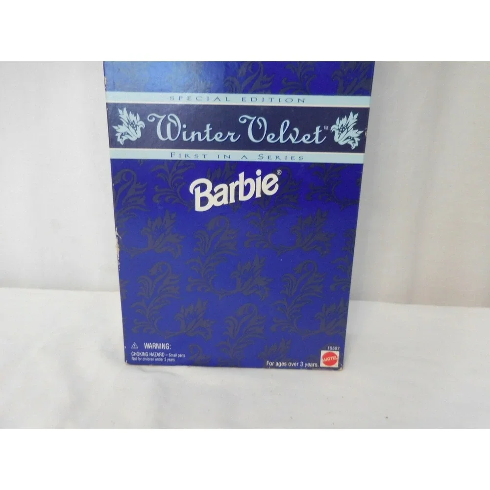Avon Winter Velvet African American Barbie Doll‎ Special Edition Mattel 1995 NEW